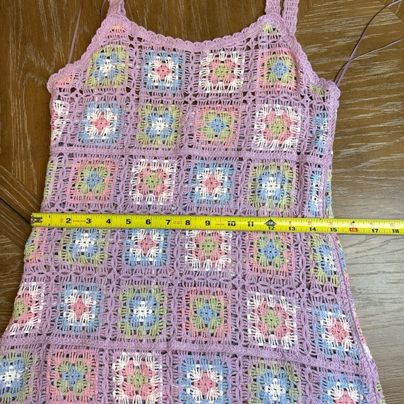 Mable MARLOWE CROCHET MINI DRESS Crochet Mini Dress - Picture 10 of 10